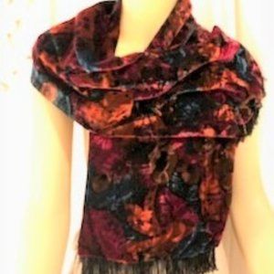 Vintage Velour Scarf
